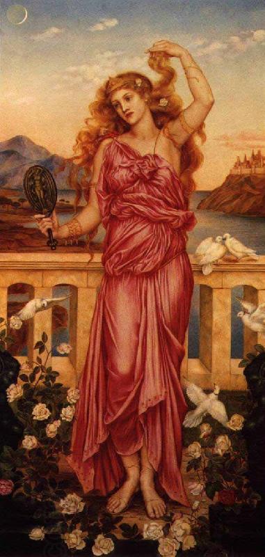 Evelyn De Morgan Helen of Troy oil painting picture